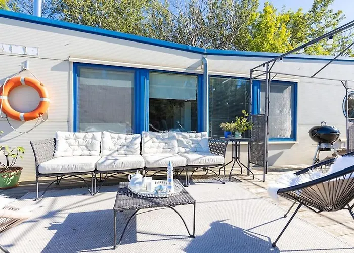 Сasa de vacaciones Očarujúci Houseboat Na Dunaji Bratislava