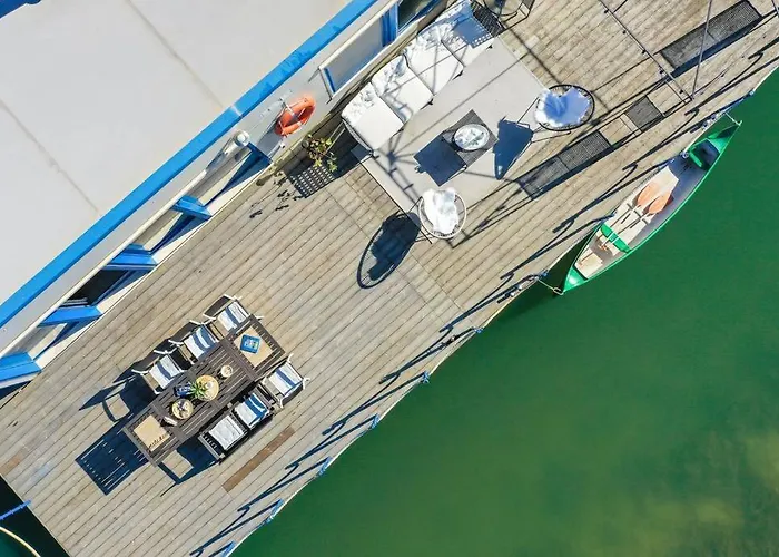 Сasa de vacaciones Očarujúci Houseboat Na Dunaji Bratislava